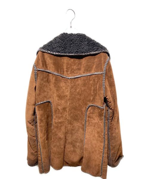 ムートンコート（ムートンコート）	ムートンコート (ムートンコート) ムートンコート ブラウン サイズ:不明の古着・服飾アイテム