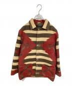 RALPH LAUREN COUNTRYラルフローレンカントリー）の古着「ネイティブラグジャケット」｜レッド