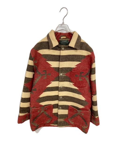 RALPH LAUREN COUNTRY（ラルフローレンカントリー）RALPH LAUREN COUNTRY (ラルフローレンカントリー) ネイティブラグジャケット レッド サイズ:Sの古着・服飾アイテム