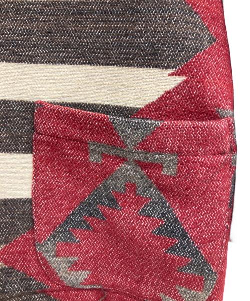 RALPH LAUREN COUNTRY（ラルフローレンカントリー）RALPH LAUREN COUNTRY (ラルフローレンカントリー) ネイティブラグジャケット レッド サイズ:Sの古着・服飾アイテム