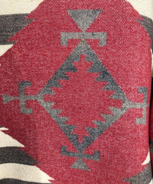 RALPH LAUREN COUNTRY（ラルフローレンカントリー）RALPH LAUREN COUNTRY (ラルフローレンカントリー) ネイティブラグジャケット レッド サイズ:Sの古着・服飾アイテム