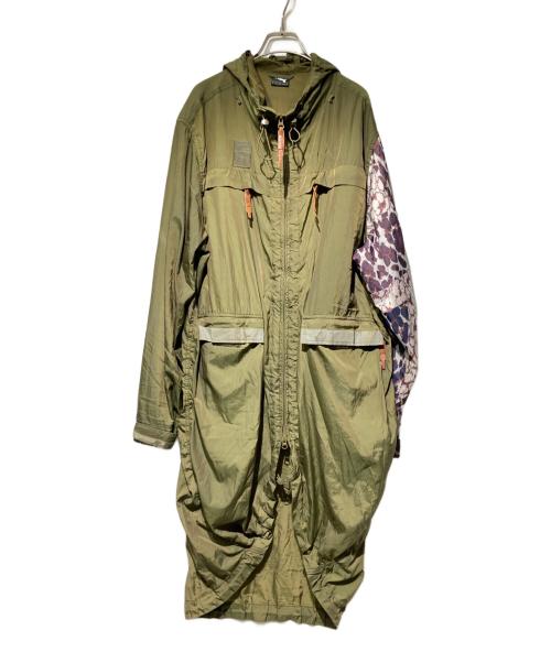 PUMA（プーマ）PUMA (プーマ) MIHARA YASUHIRO (ミハラヤスヒロ) フーデッドジャケット カーキ サイズ:不明の古着・服飾アイテム