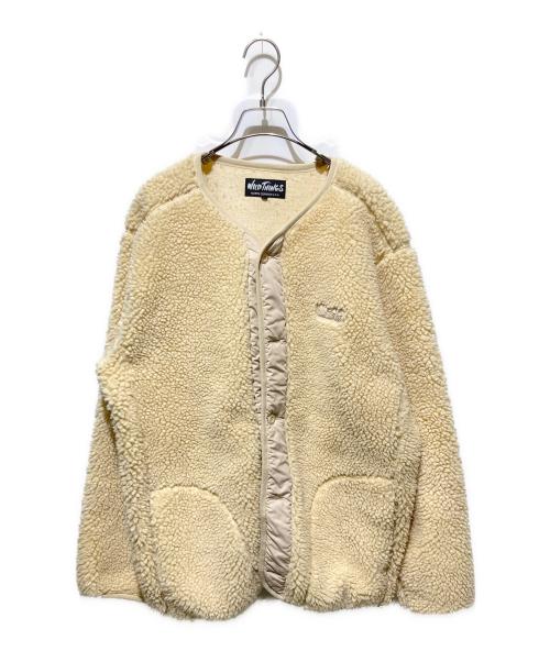 WILD THINGS（ワイルドシングス）WILD THINGS (ワイルドシングス) ボアノーカラージャケット アイボリー サイズ:不明の古着・服飾アイテム