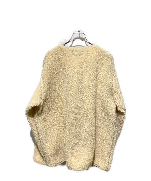 WILD THINGS（ワイルドシングス）WILD THINGS (ワイルドシングス) ボアノーカラージャケット アイボリー サイズ:不明の古着・服飾アイテム