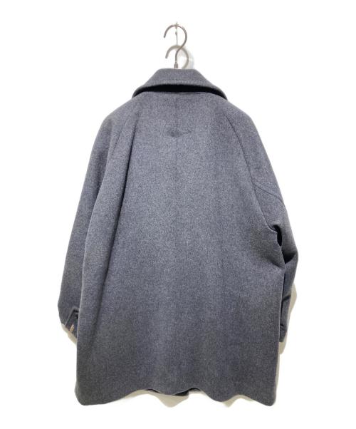 JOURNAL STANDARD relume（ジャーナルスタンダード レリューム）JOURNAL STANDARD relume (ジャーナルスタンダード レリューム) スーパーファインビーバーPコート グレー サイズ:38の古着・服飾アイテム