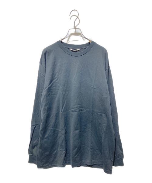 AURALEE（オーラリー）AURALEE (オーラリー) LUSTER PLAITING L/S TEE ブラック サイズ:4の古着・服飾アイテム