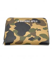 A BATHING APE（アベイシングエイプ）の古着「1ST CAMO WALLET」｜グリーン