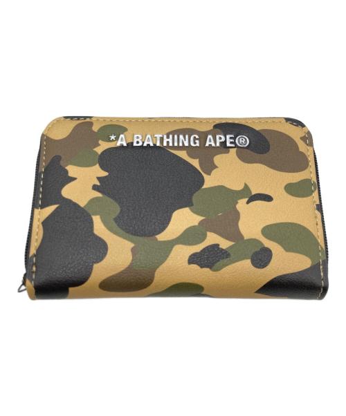 A BATHING APE（アベイシングエイプ）A BATHING APE (アベイシングエイプ) 1ST CAMO WALLET グリーンの古着・服飾アイテム