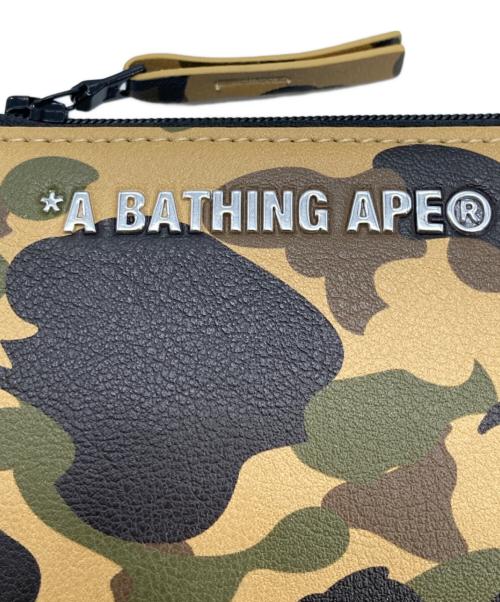 A BATHING APE（アベイシングエイプ）A BATHING APE (アベイシングエイプ) 1ST CAMO WALLET グリーンの古着・服飾アイテム