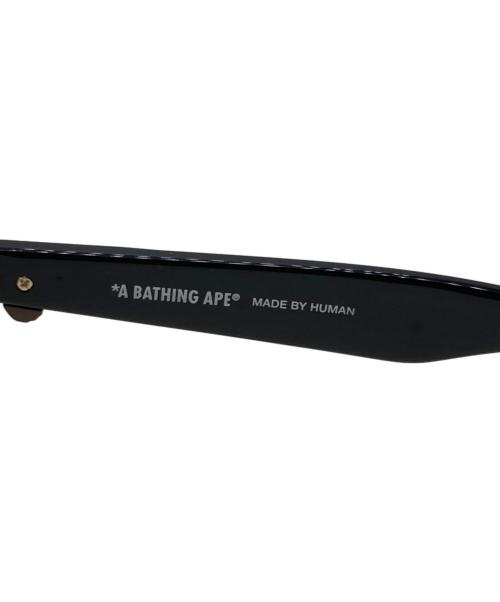 A BATHING APE（アベイシングエイプ）A BATHING APE (アベイシングエイプ) SUNGLASSES ブラック サイズ:51□21 未使用品の古着・服飾アイテム