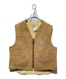 CarHartt（カーハート）の古着「ダック地ベスト」｜ブラウン