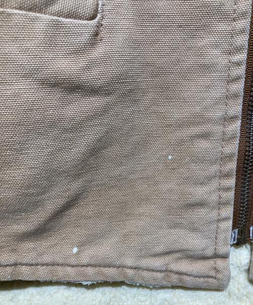 CarHartt（カーハート）CarHartt (カーハート) ダック地ベスト ブラウン サイズ:ＸＬの古着・服飾アイテム