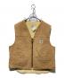 CarHartt（カーハート）の古着「ダック地ベスト」｜ブラウン
