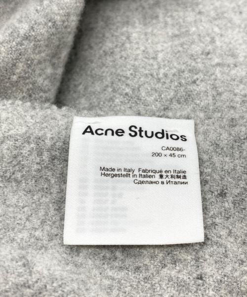 Acne studios（アクネ ストゥディオズ）ACNE STUDIOS (アクネ ストゥディオズ) ウールマフラーの古着・服飾アイテム