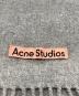 ACNE STUDIOS (アクネ ストゥディオズ) ウールマフラー：10000円