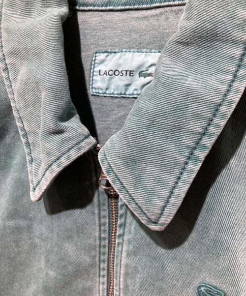 LACOSTE（ラコステ）LACOSTE (ラコステ) ジップアップジャケット スカイブルー サイズ:38の古着・服飾アイテム