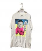 stussyステューシー）の古着「プリントTシャツ」｜ホワイト