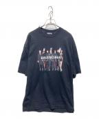 BALENCIAGAバレンシアガ）の古着「Real Balenciaga Tee」｜ブラック