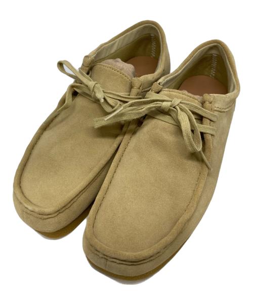CLARKS WALLABEES（クラークスワラビーコレクション）CLARKS WALLABEES (クラークスワラビーコレクション) ワラビーエヴォウォータープルーフ ベージュ サイズ:26cm 未使用品の古着・服飾アイテム
