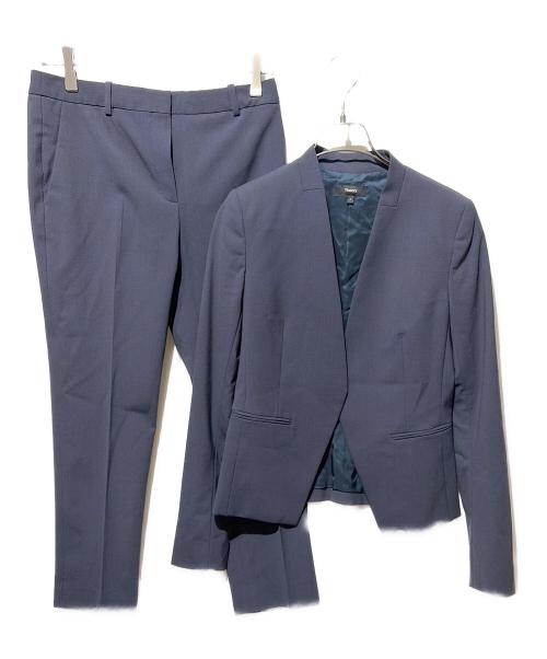 theory（セオリー）theory (セオリー) セットアップスーツ ネイビーの古着・服飾アイテム