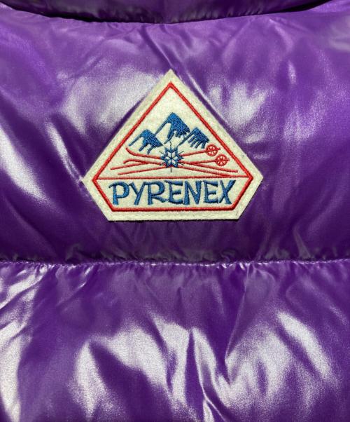 Pyrenex（ピレネックス）Pyrenex (ピレネックス) ダウンベスト パープル サイズ:Ｓの古着・服飾アイテム