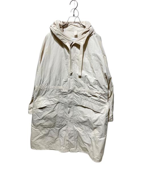 MACPHEE（マカフィー）MACPHEE (マカフィー) コットンポリエステルメモリーグログラン モッズコート アイボリー サイズ:36の古着・服飾アイテム