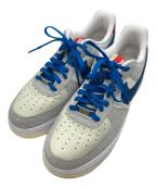 NIKE×UNDEFEATEDナイキ×アンディフィーテッド）の古着「AIR FORCE1 LOW/ローカットスニーカー」｜グレー×アイボリー