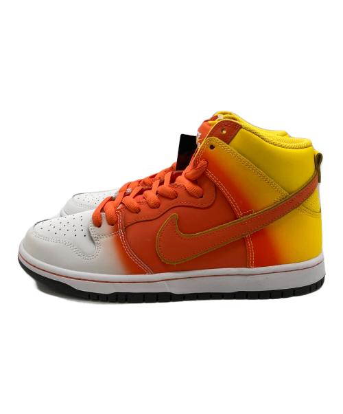 NIKE（ナイキ）NIKE (ナイキ) SB Dunk High Pro/ハイカットスニーカー オレンジ×イエロー サイズ:27cmの古着・服飾アイテム