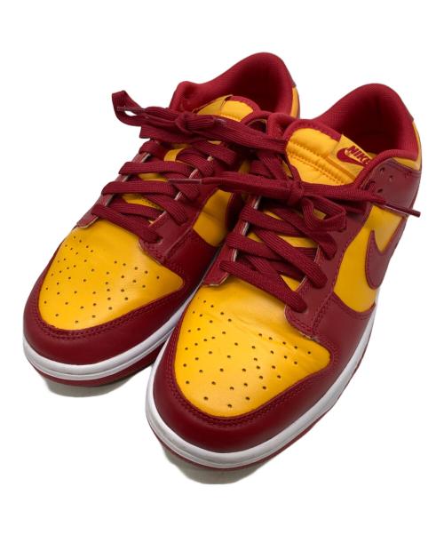 NIKE（ナイキ）NIKE (ナイキ) Dunk Low /ローカットスニーカー イエロー×レッド サイズ:26.5cmの古着・服飾アイテム