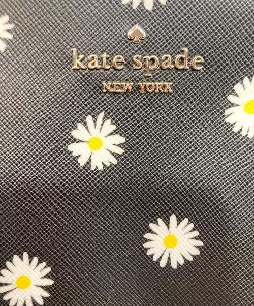 Kate Spade（ケイトスペード）Kate Spade (ケイトスペード) 花柄ショルダーバッグ ブラックの古着・服飾アイテム