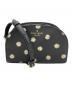 Kate Spade（ケイトスペード）の古着「花柄ショルダーバッグ」｜ブラック