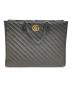 GUCCI（グッチ）の古着「GGマーモント ハンドバッグ / トートバッグ」｜ブラック