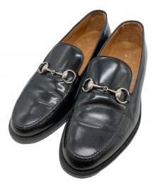 GUCCI（グッチ）の古着「ホースビットローファー」｜ブラック