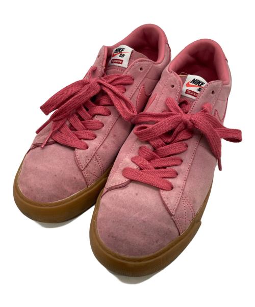 NIKE SB（ナイキエスビー）NIKE SB (ナイキエスビー) Supreme (シュプリーム) スニーカー ピンク サイズ:27cmの古着・服飾アイテム