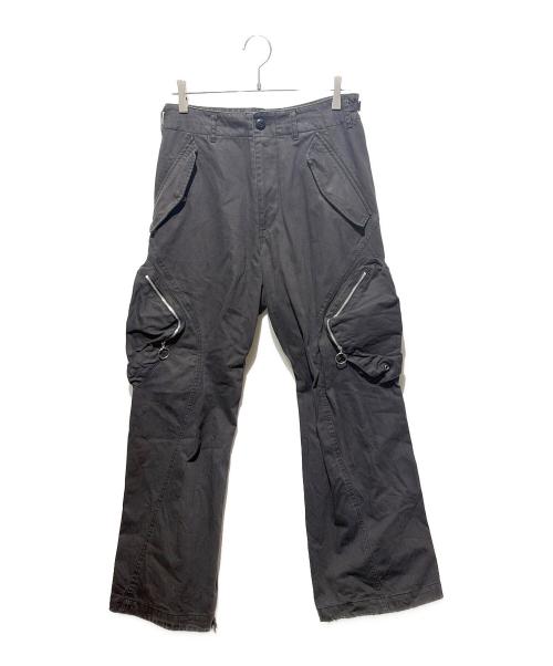 NVRFRGT（ネヴァーフォーゲット）NVRFRGT (ネヴァーフォーゲット) 3D TWISTED CARGO PANTS ブラック サイズ:1の古着・服飾アイテム
