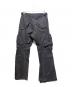 NVRFRGT (ネヴァーフォーゲット) 3D TWISTED CARGO PANTS ブラック サイズ:1：15000円