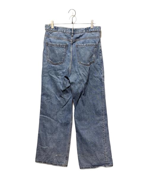 Kimhekim（キムヘキム）KIMHEKIM (キムヘキム) バギーデニムパンツ インディゴ サイズ:W27の古着・服飾アイテム