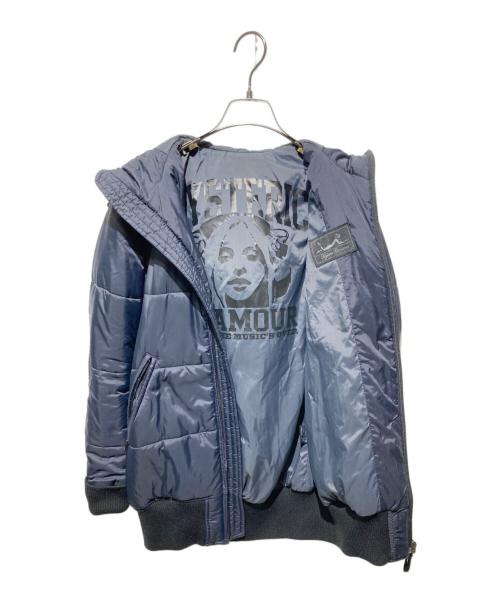 Hysteric Glamour（ヒステリックグラマー）Hysteric Glamour (ヒステリックグラマー) プリマロフト中綿ジャケット ネイビー サイズ:FREEの古着・服飾アイテム