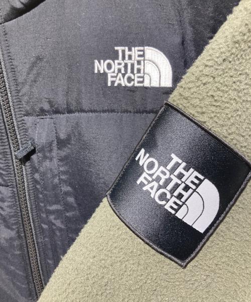 THE NORTH FACE（ザ ノース フェイス）THE NORTH FACE (ザ ノース フェイス) Denali Jacket /デナリジャケット ブラック×カーキ サイズ:Ｍの古着・服飾アイテム