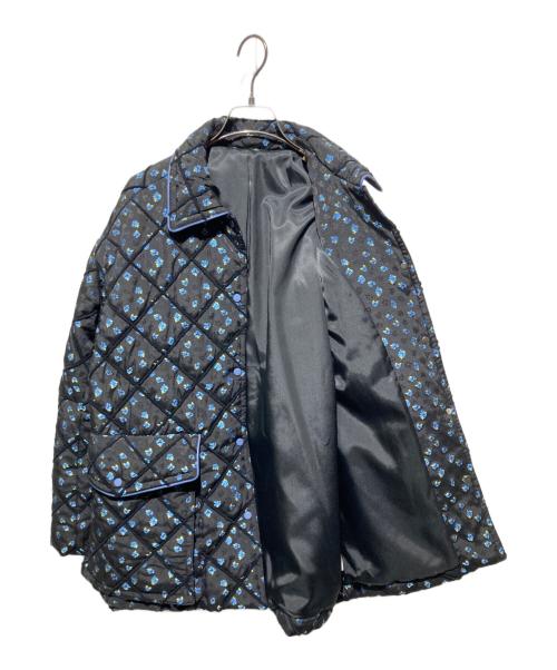 MAISON SPECIAL（メゾンスペシャル）MAISON SPECIAL (メゾンスペシャル) Multi Fabric Mole Quilted Blouson ブラック×ブルー サイズ:FREEの古着・服飾アイテム