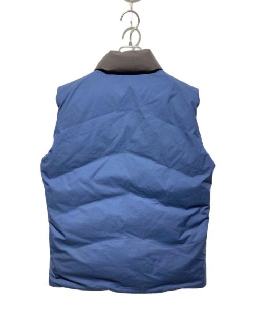WOOLRICH（ウールリッチ）WOOLRICH (ウールリッチ) KATAHDIN 2L DOWN VEST ネイビー×ブラック サイズ:Ｓの古着・服飾アイテム
