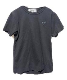 PLAY COMME des GARCONS（プレイコムデギャルソン）の古着「ハートロゴＴシャツ」｜ブラック