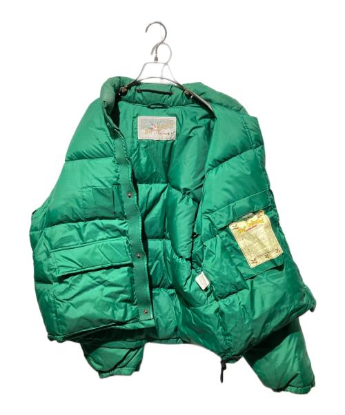 togs unlimited（トッグス・アンリミテッド）TOGS UNLIMITED (トッグス・アンリミテッド) ダウンジャケット グリーン サイズ:Ｌの古着・服飾アイテム