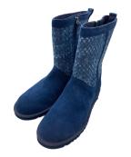 UGGアグ）の古着「ロングブーツ」｜ネイビー