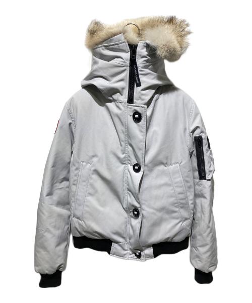CANADA GOOSE（カナダグース）CANADA GOOSE (カナダグース) LABRADOR BOMBER アイボリー サイズ:Ｍの古着・服飾アイテム