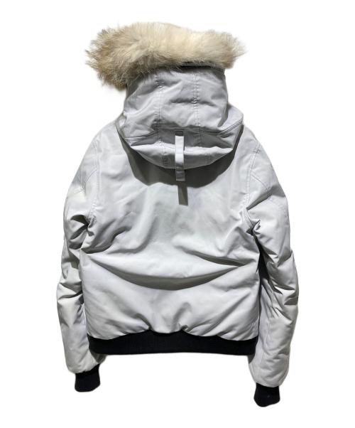 CANADA GOOSE（カナダグース）CANADA GOOSE (カナダグース) LABRADOR BOMBER アイボリー サイズ:Ｍの古着・服飾アイテム