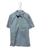 Patagoniaパタゴニア）の古着「ショートスリーブ パッカーウェア シャツ」｜ブルー