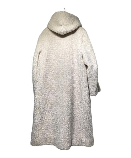YORI（ヨリ）yori (ヨリ) スイートボアコート ホワイト サイズ:38の古着・服飾アイテム