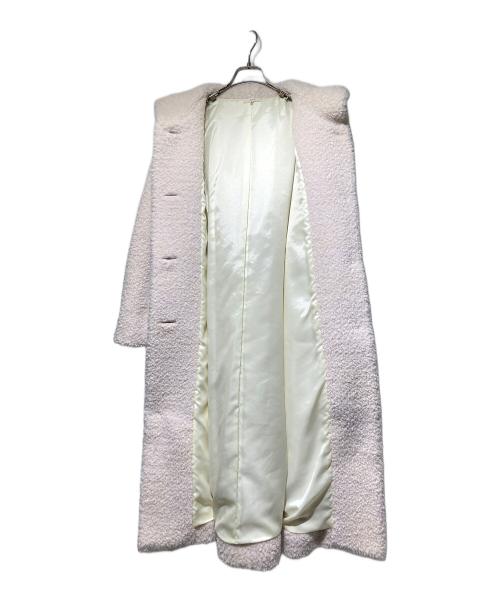 YORI（ヨリ）yori (ヨリ) スイートボアコート ホワイト サイズ:38の古着・服飾アイテム