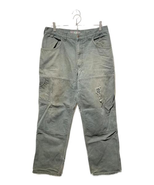 Arborwear（アーバーウェア）ARBORWEAR (アーバーウェア) ダブルニーワークパンツ グリーン サイズ:Ｗ34の古着・服飾アイテム